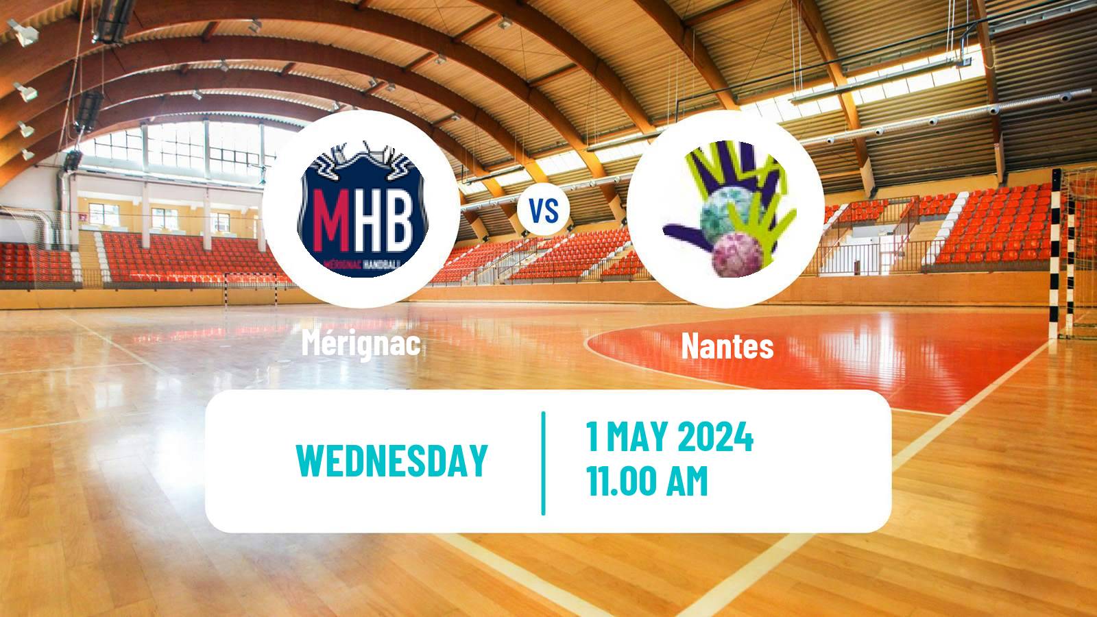 Handball French Division 1 Handball Women Mérignac - Nantes