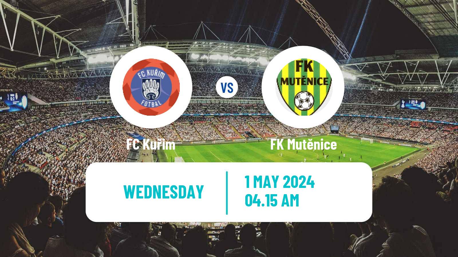 Soccer Czech Jihomoravsky KP Kuřim - Mutěnice