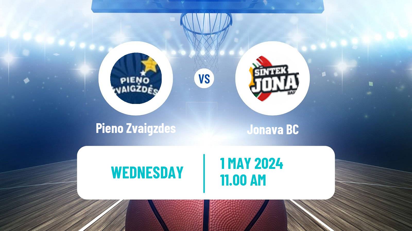 Basketball Lietuvos Krepsinio Lyga Pieno Zvaigzdes - Jonava