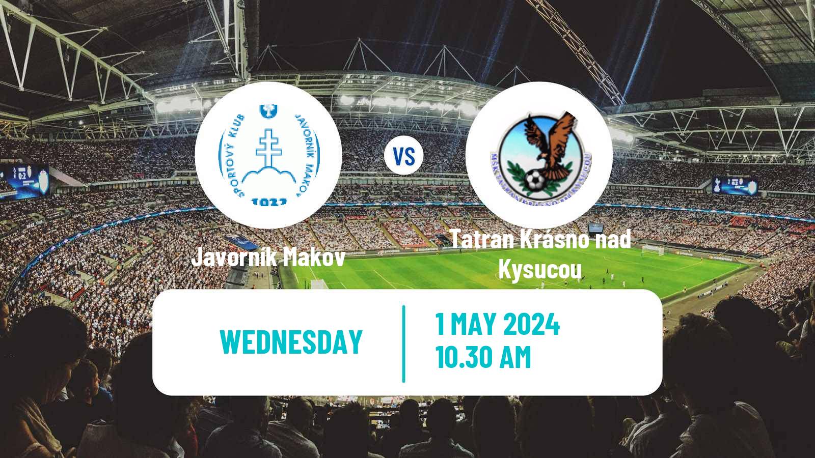 Soccer Slovak 4 Liga Central Javorník Makov - Tatran Krásno nad Kysucou