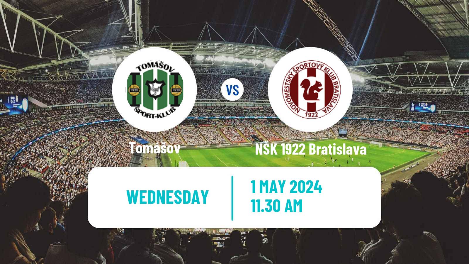 Soccer Slovak 4 Liga Bratislava Tomášov - NŠK 1922 Bratislava