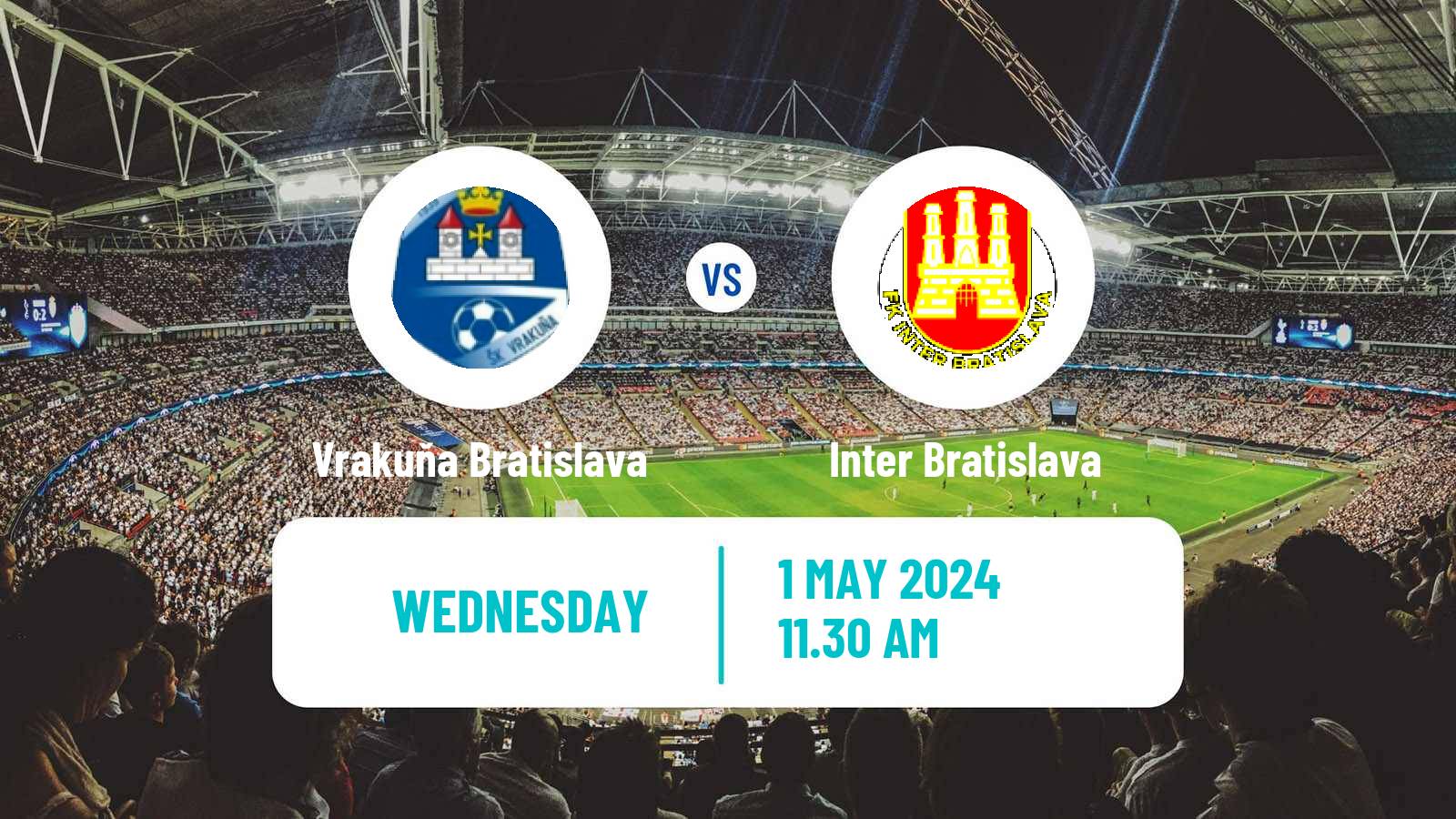 Soccer Slovak 4 Liga Bratislava Vrakuňa Bratislava - Inter Bratislava