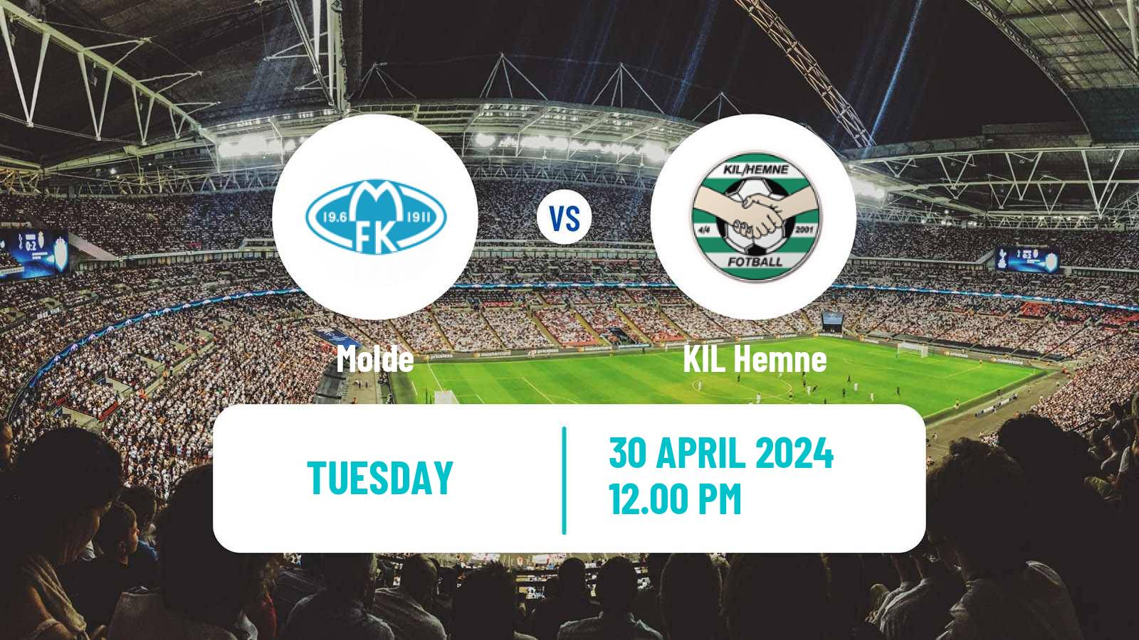 Soccer Norwegian Cup Women Molde - KIL Hemne