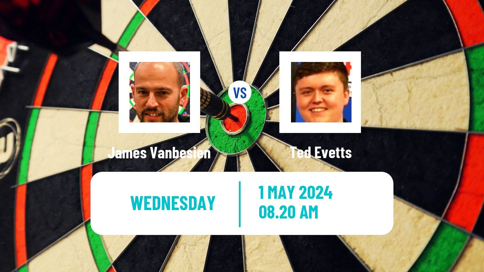 Darts Modus Super Series James Vanbesien - Ted Evetts