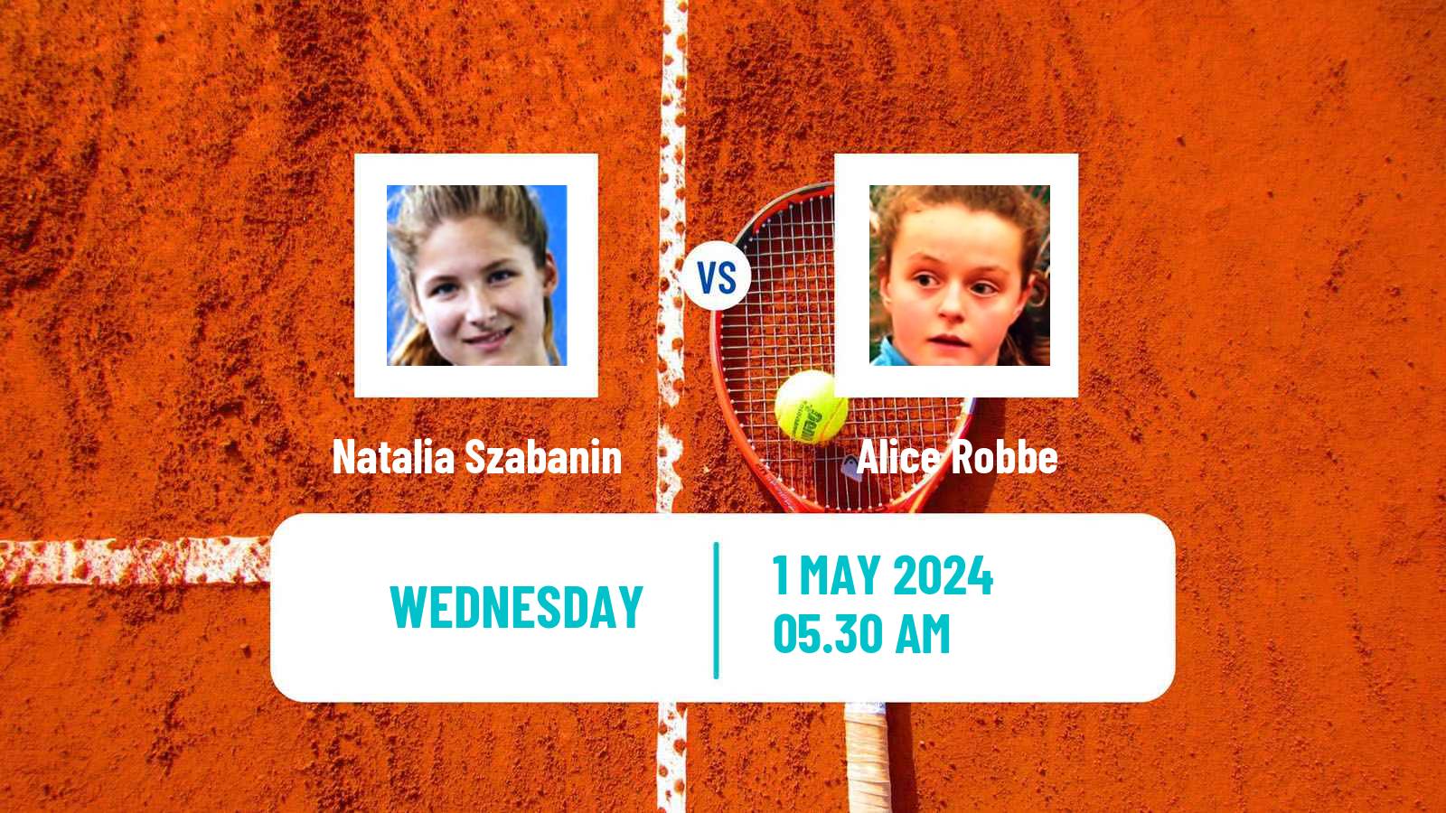 Tennis ITF W35 Santa Margherita Di Pula 6 Women Natalia Szabanin - Alice Robbe