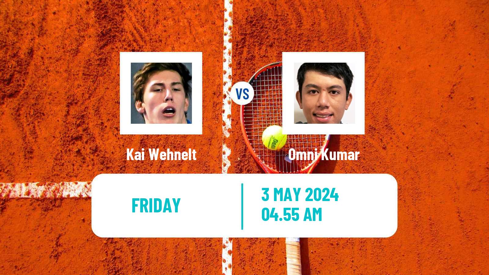 Tennis ITF M25 Santa Margherita Di Pula 6 Men Kai Wehnelt - Omni Kumar