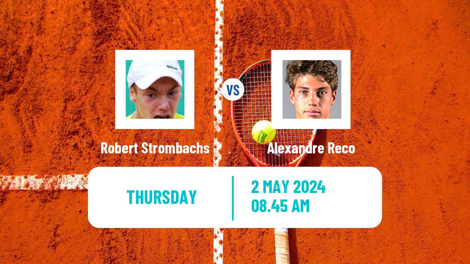 Tennis ITF M25 Nottingham 7 Men Robert Strombachs - Alexandre Reco