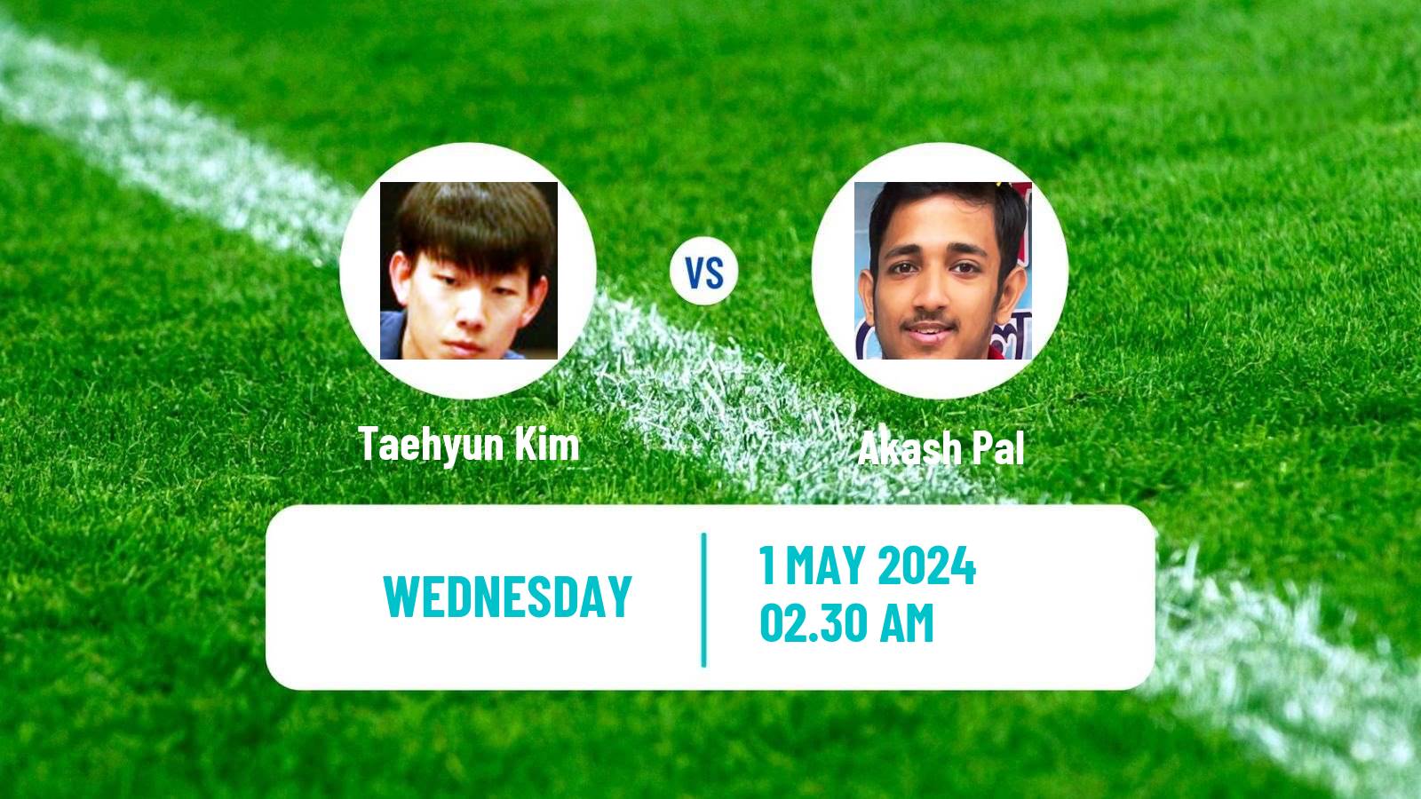 Table tennis Tt Star Series Men Taehyun Kim - Akash Pal