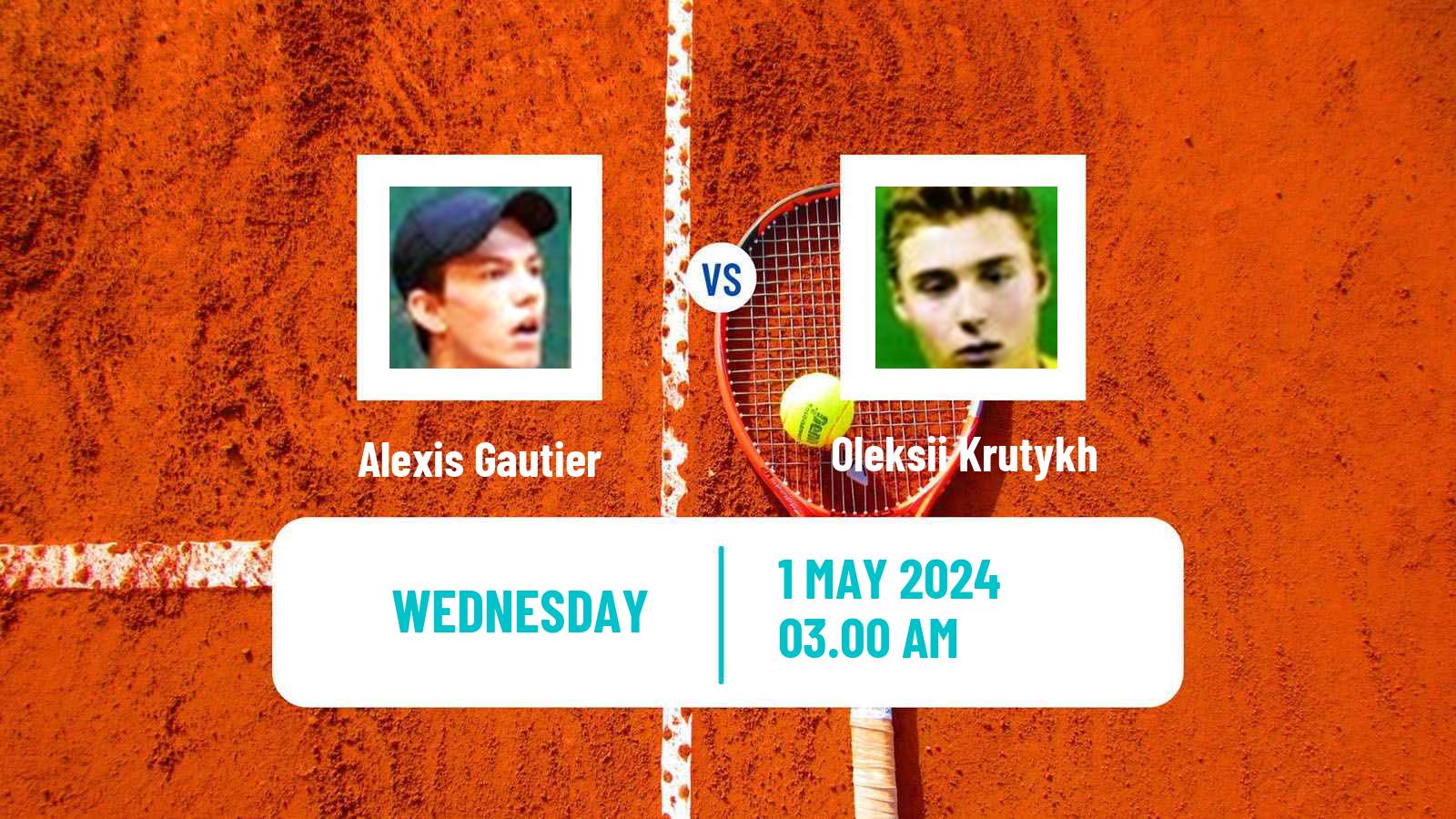 Tennis ITF M25 Sabadell Men Alexis Gautier - Oleksii Krutykh