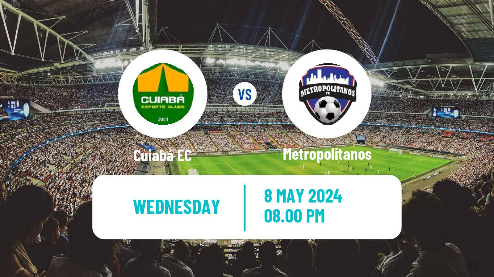 Soccer Copa Sudamericana Cuiabá - Metropolitanos