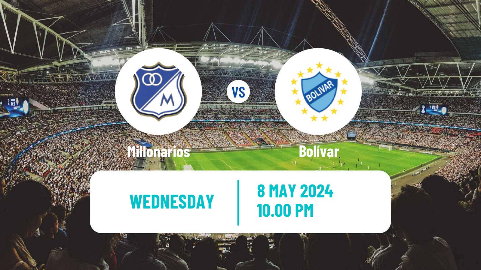 Soccer Copa Libertadores Millonarios - Bolívar