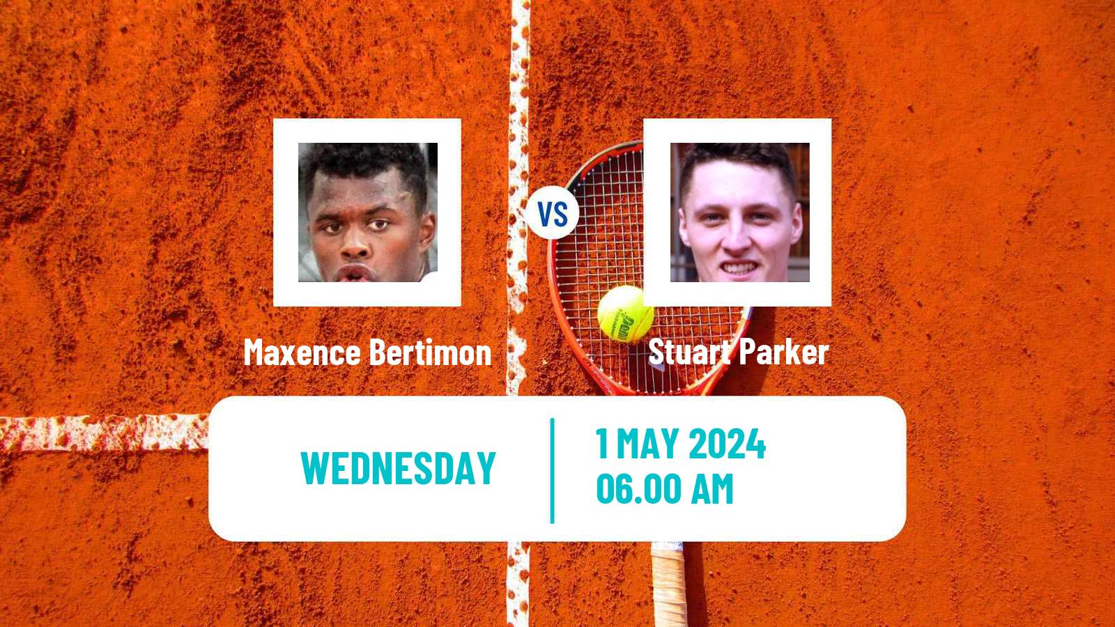 Tennis ITF M15 Monastir 18 Men Maxence Bertimon - Stuart Parker