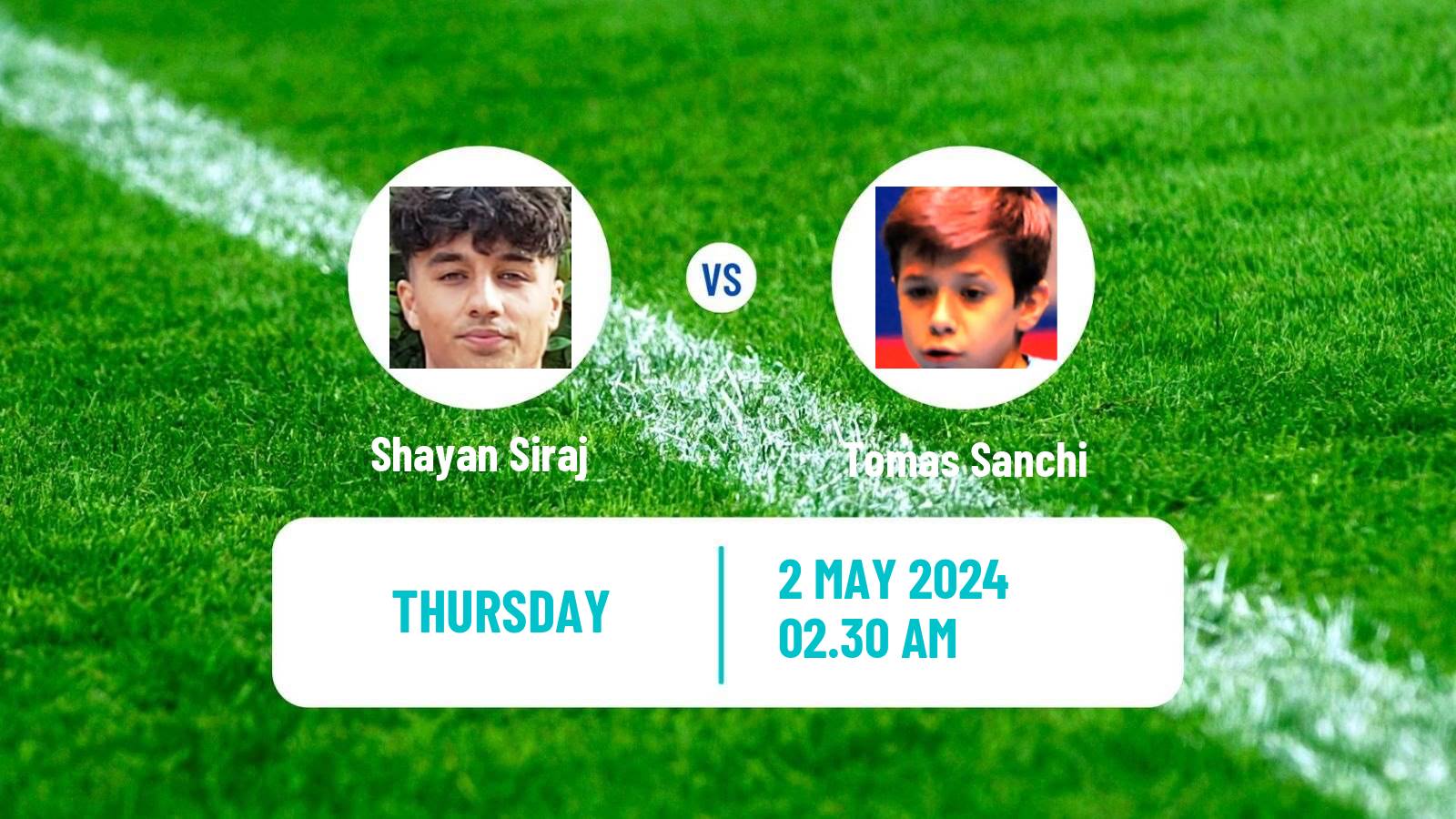Table tennis Tt Star Series Men Shayan Siraj - Tomas Sanchi