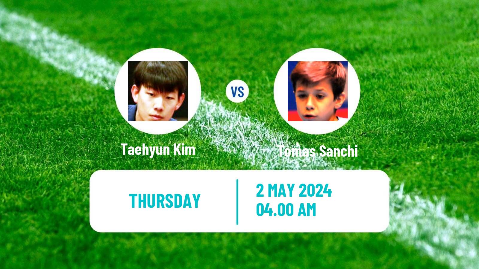 Table tennis Tt Star Series Men Taehyun Kim - Tomas Sanchi