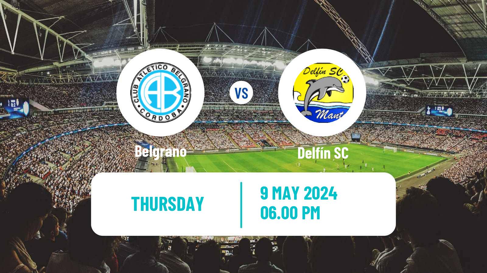 Soccer Copa Sudamericana Belgrano - Delfín