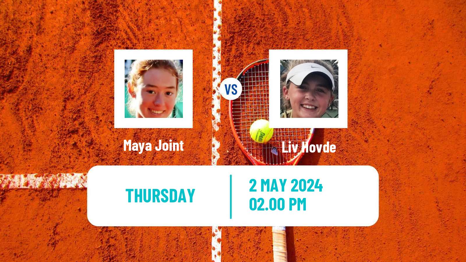 Tennis ITF W100 Bonita Springs Fl Women Maya Joint - Liv Hovde