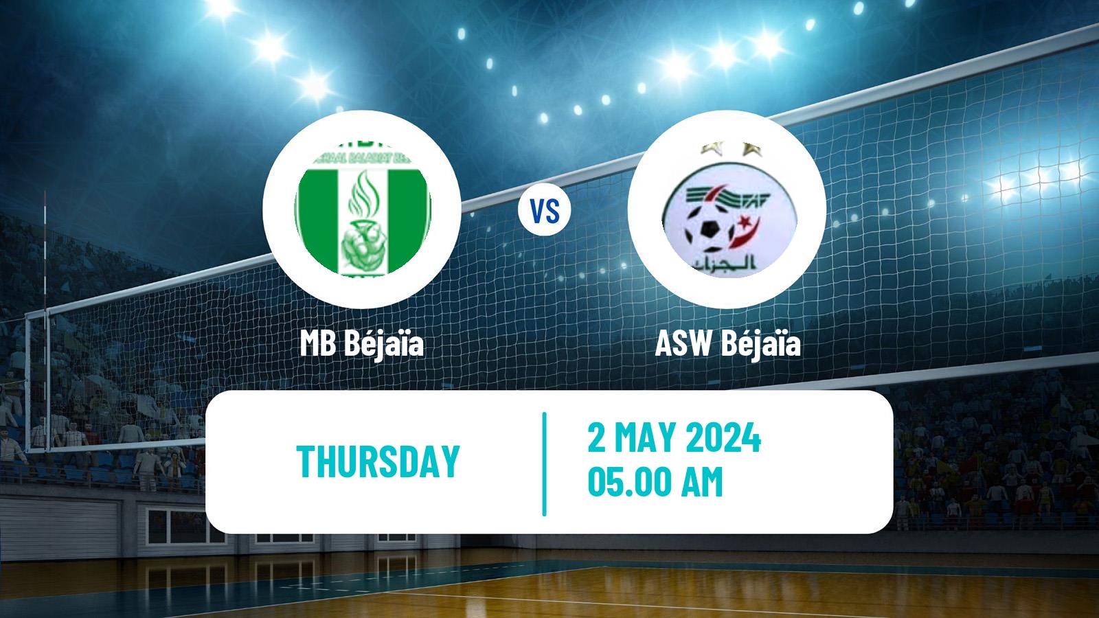 Volleyball African Club Championship Volleyball Women MB Béjaïa - ASW Béjaïa