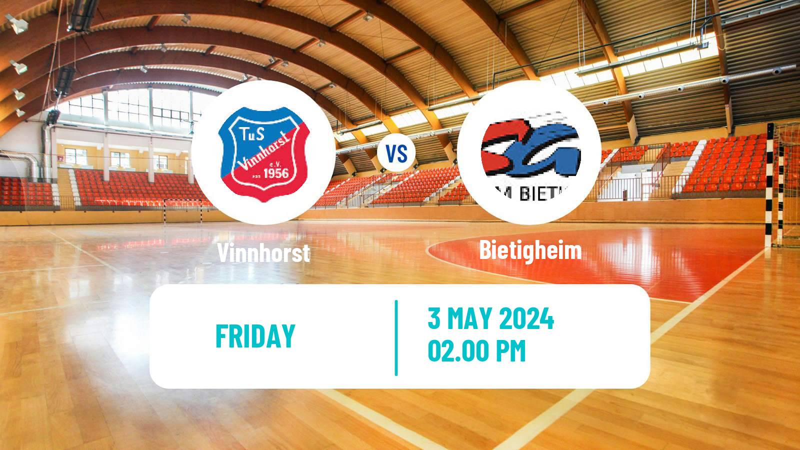 Handball German 2 Bundesliga Handball Vinnhorst - Bietigheim
