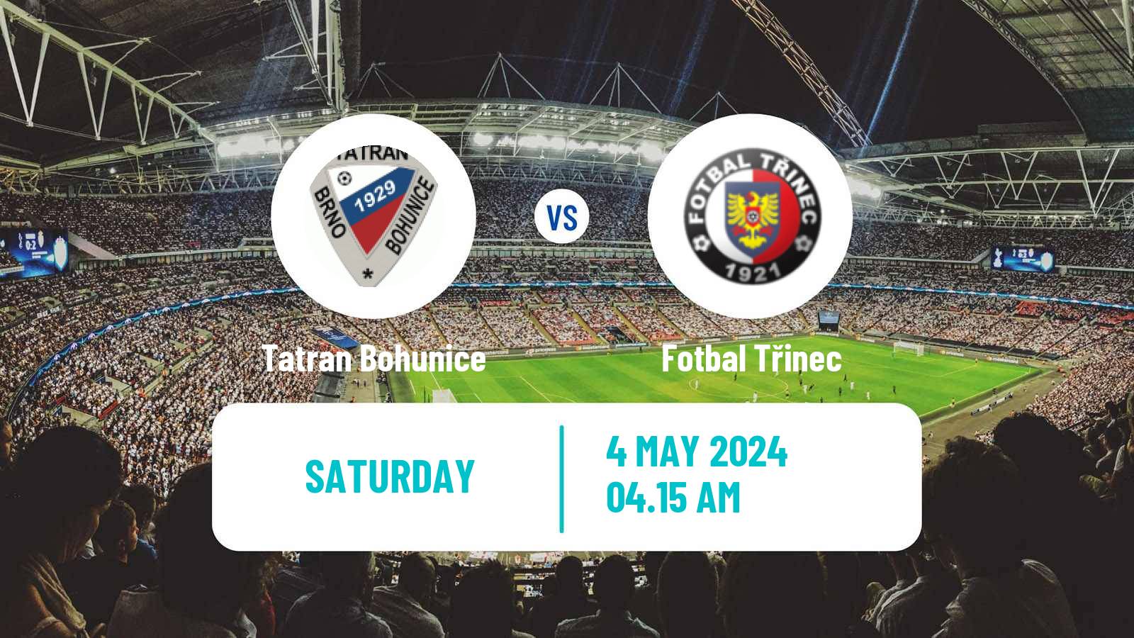 Soccer Czech MSFL Tatran Bohunice - Fotbal Třinec