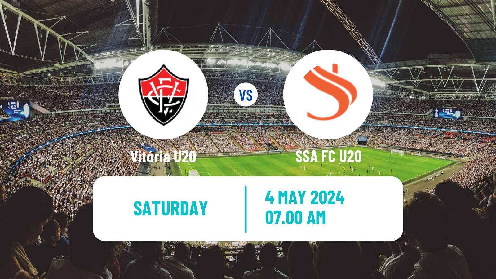 Football Brazilian Baiano U20 Vitória U20 - SSA U20