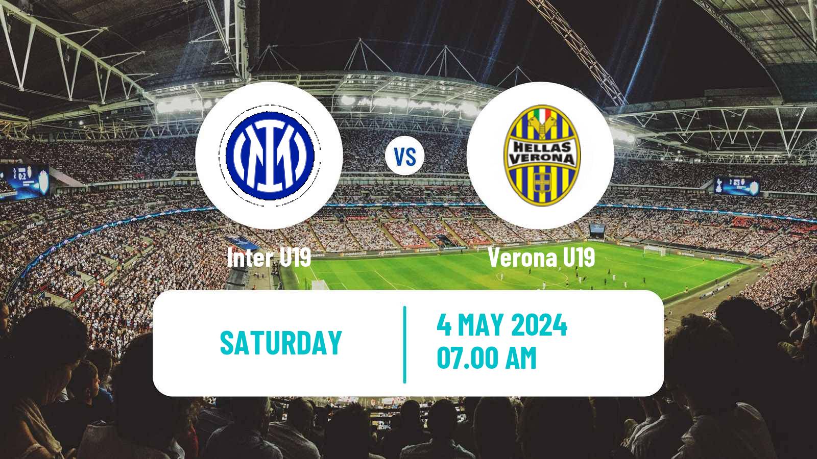 Soccer Italian Primavera 1 Inter U19 - Verona U19