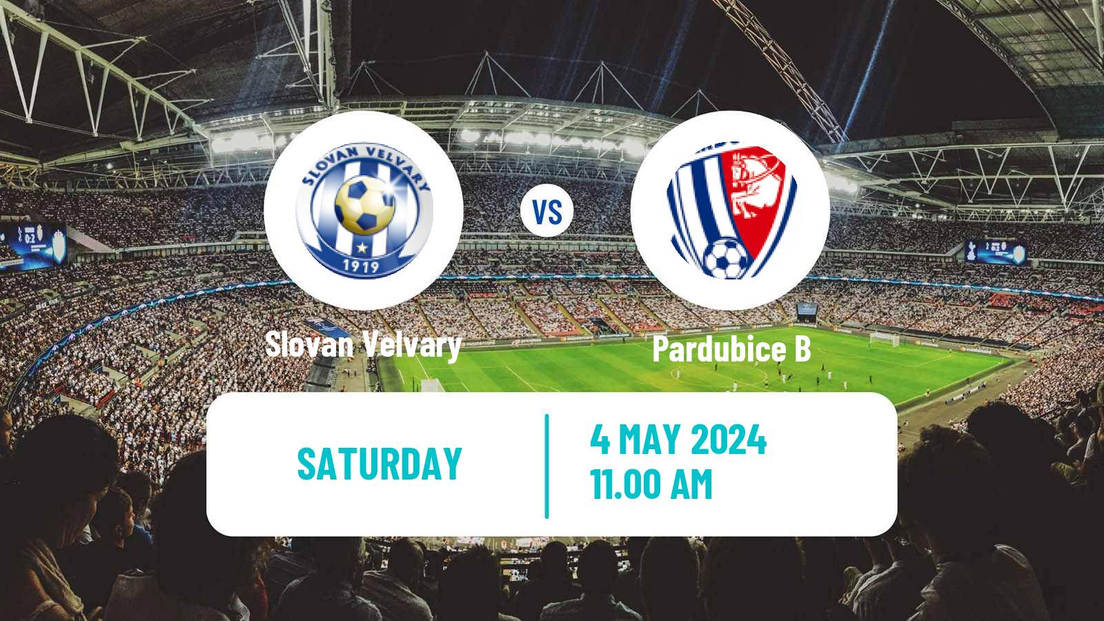 Soccer Czech CFL Group B Robstav Velvary - Pardubice B