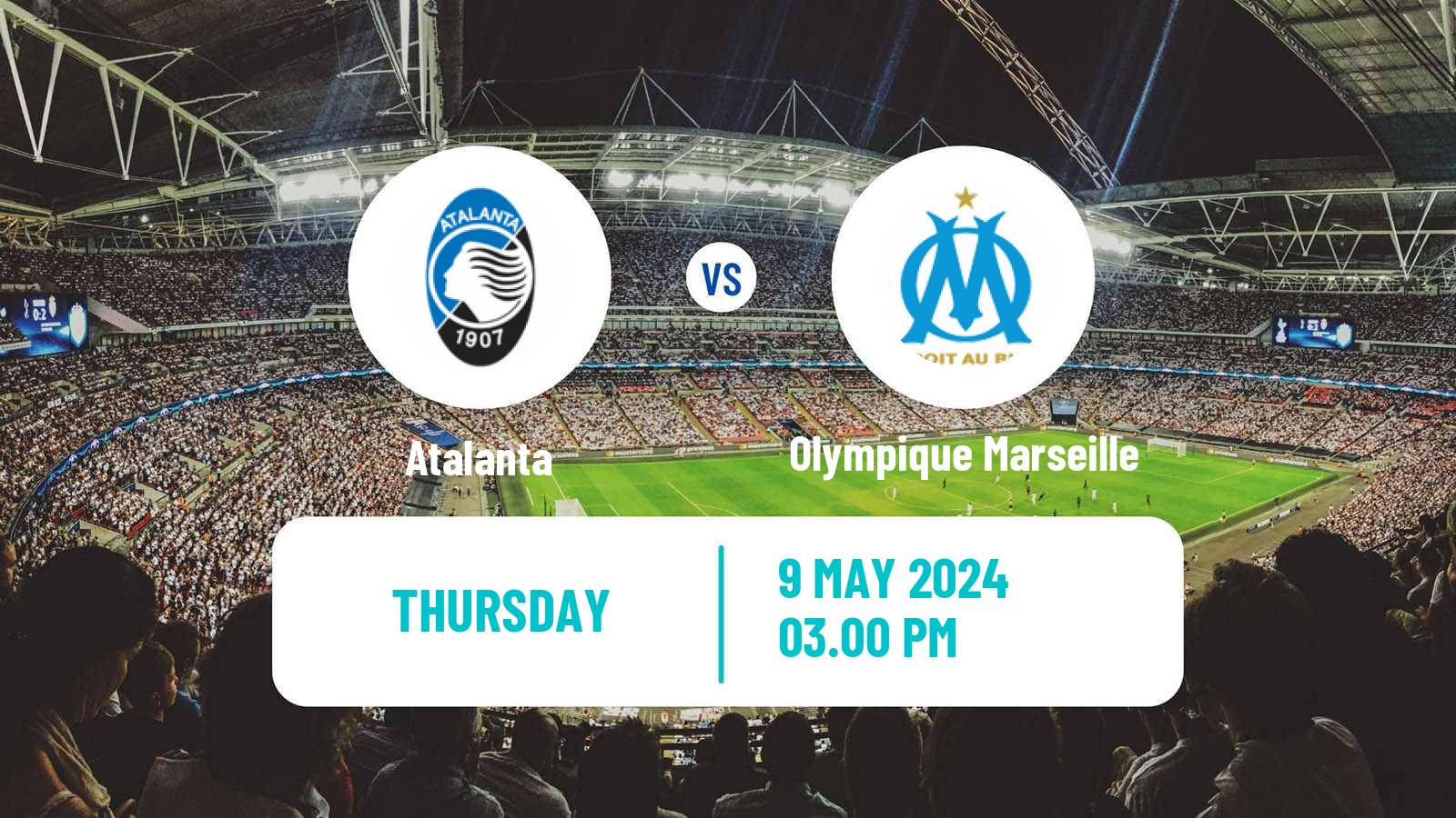 Soccer UEFA Europa League Atalanta - Olympique Marseille