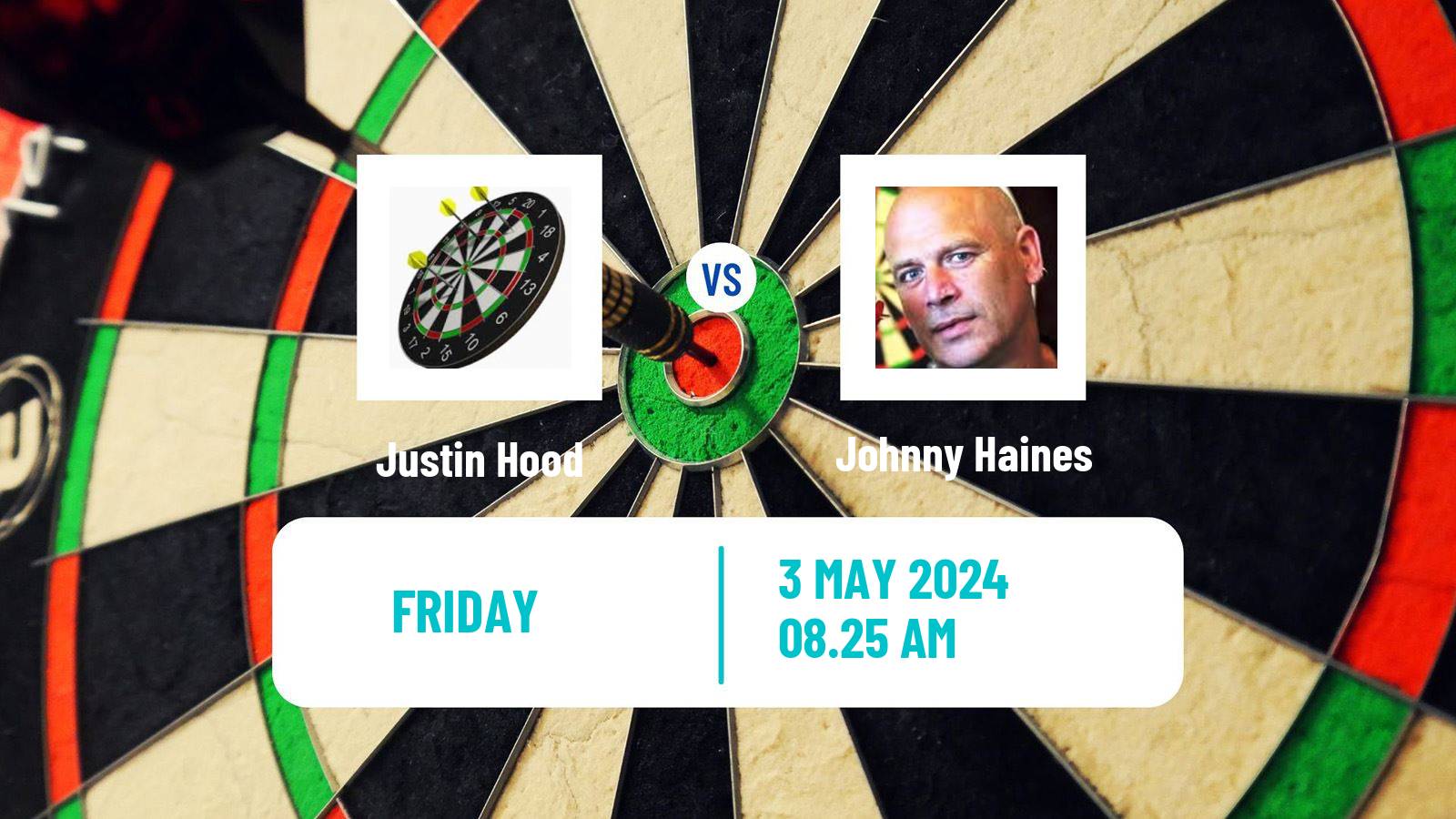 Darts Modus Super Series Justin Hood - Johnny Haines