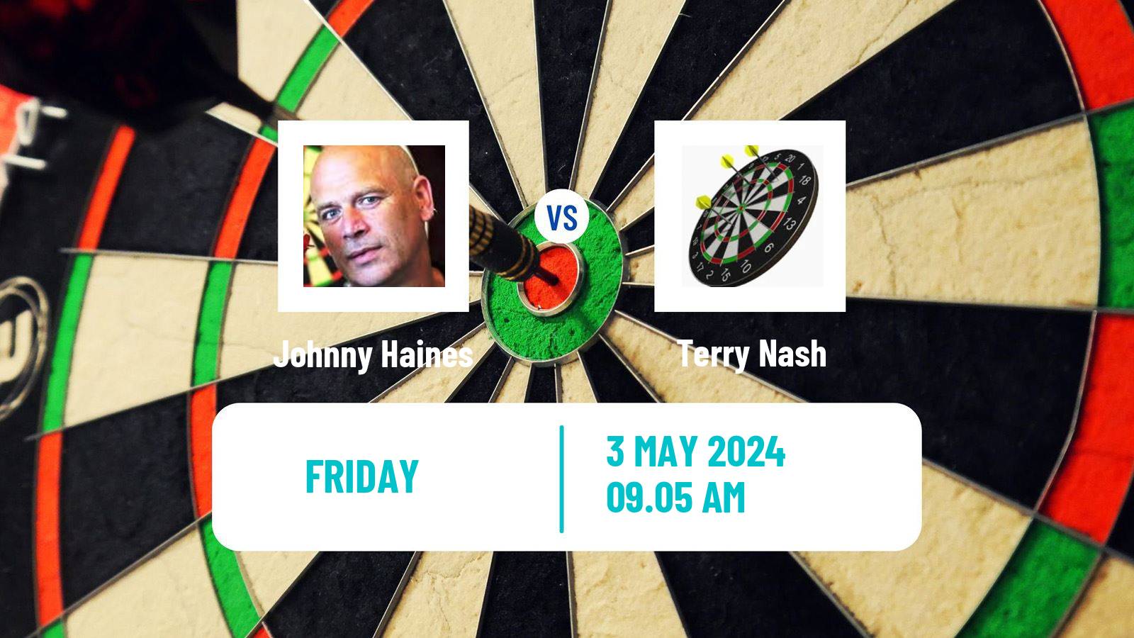 Darts Modus Super Series Johnny Haines - Terry Nash