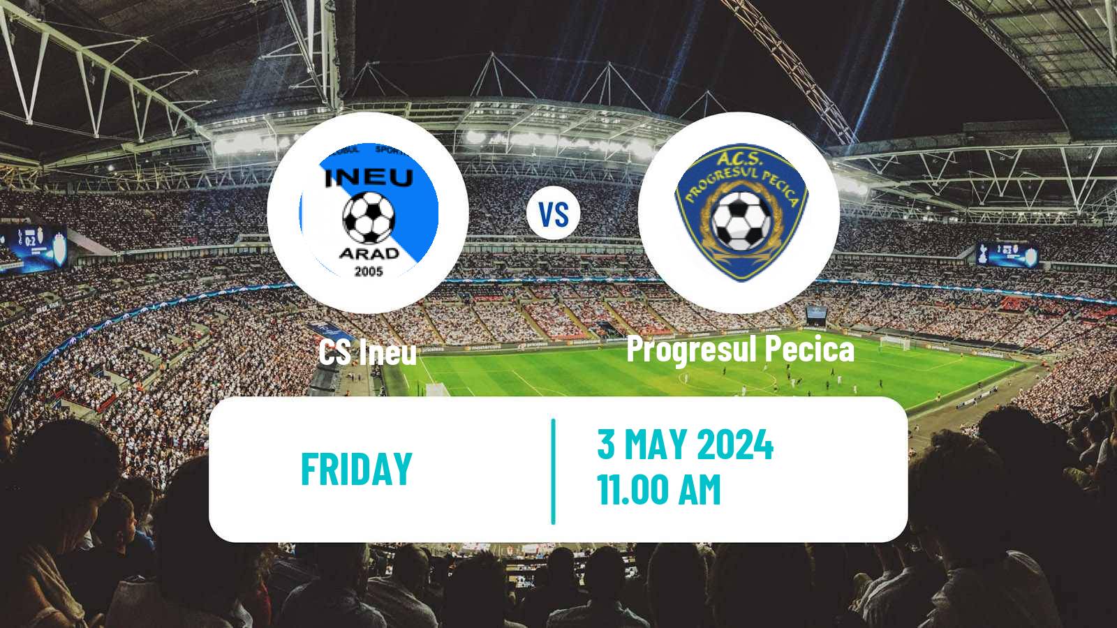 Soccer Romanian Liga 3 - Seria 8 Ineu - Progresul Pecica
