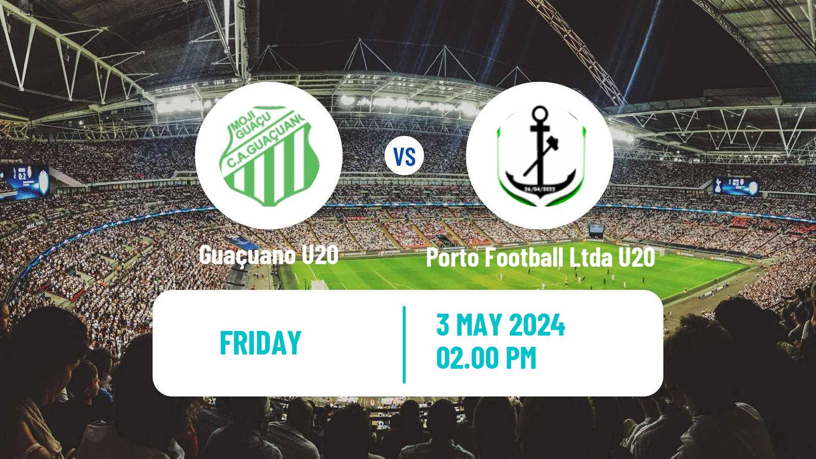 Soccer Brazilian Paulista U20 Guaçuano U20 - Porto Football Ltda U20