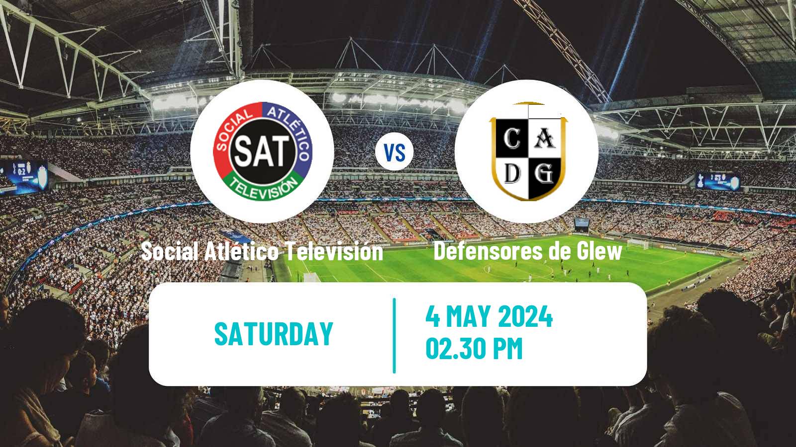 Soccer Argentinian Torneo Promocional Amateur Social Atlético Televisión - Defensores de Glew