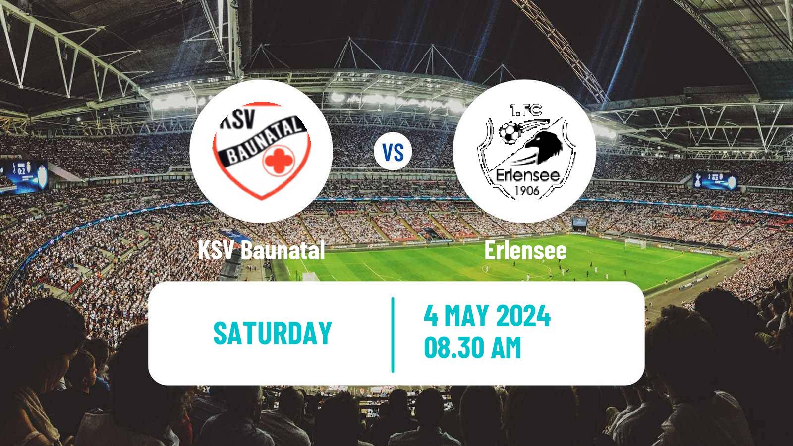 Soccer German Oberliga Hessen Baunatal - Erlensee