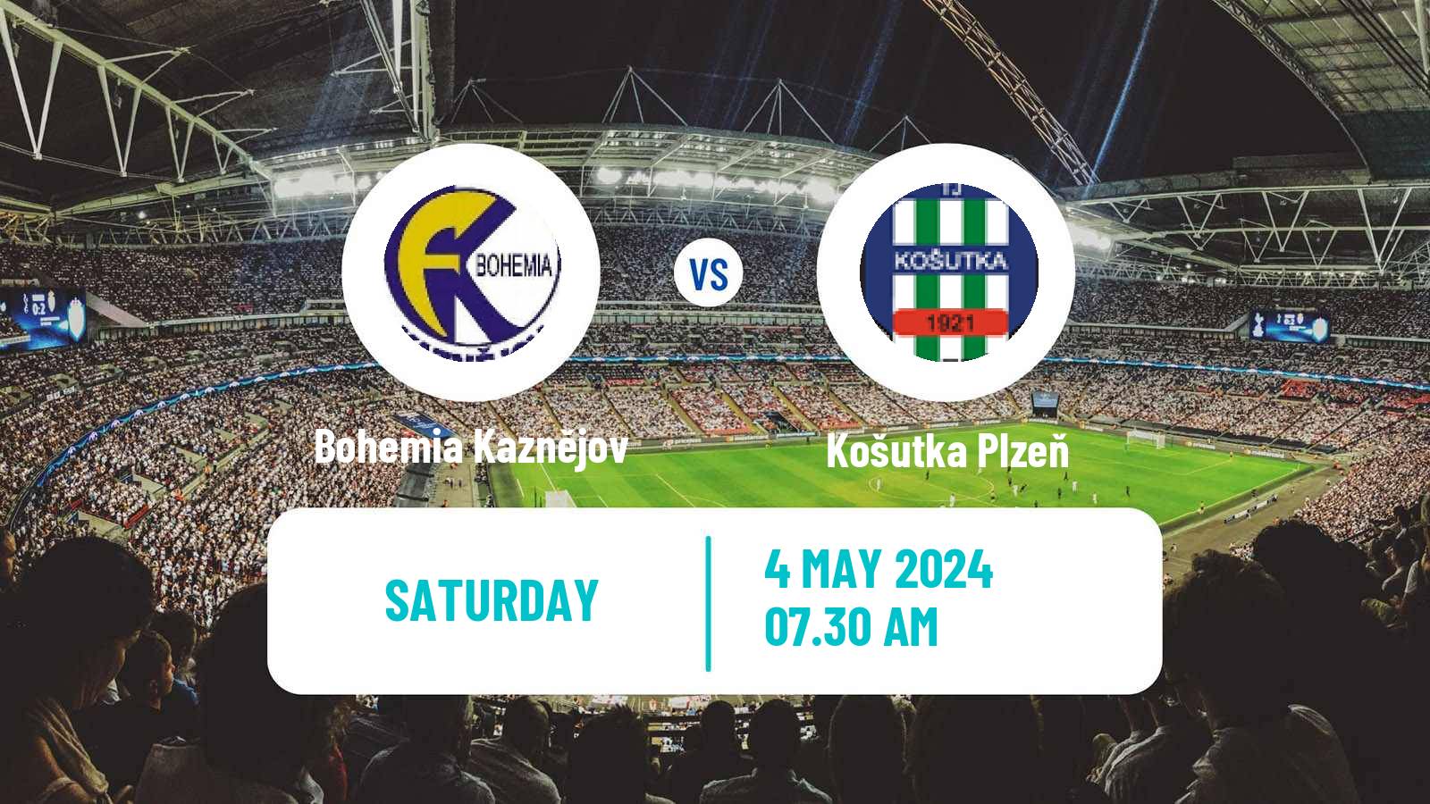 Football Czech Plzensky KP Bohemia Kaznějov - Košutka Plzeň
