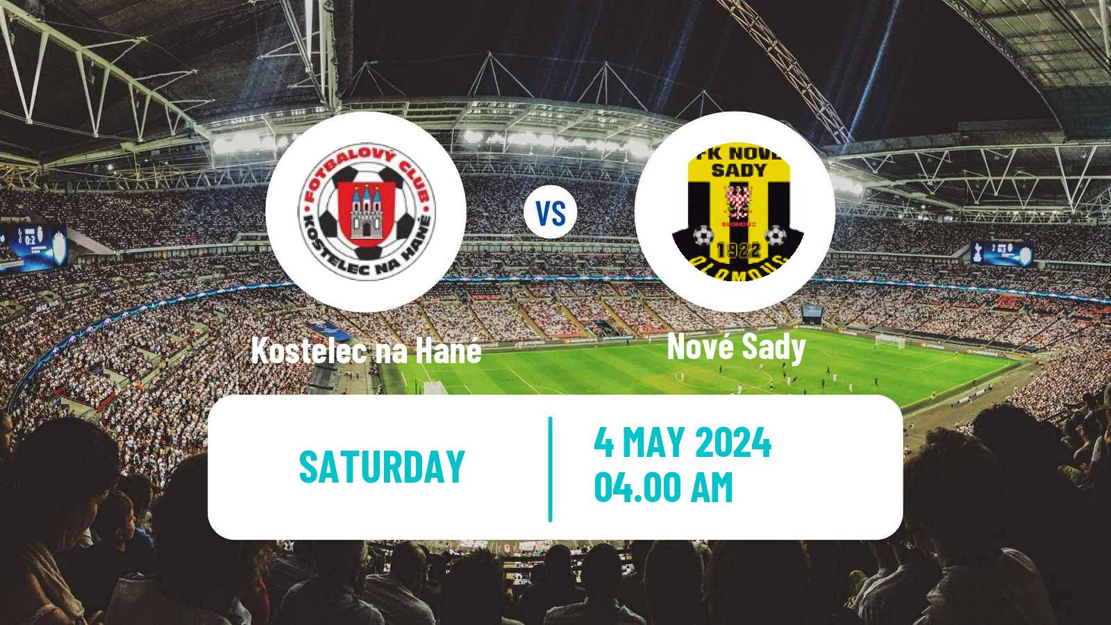 Soccer Czech Division E Kostelec na Hané - Nové Sady