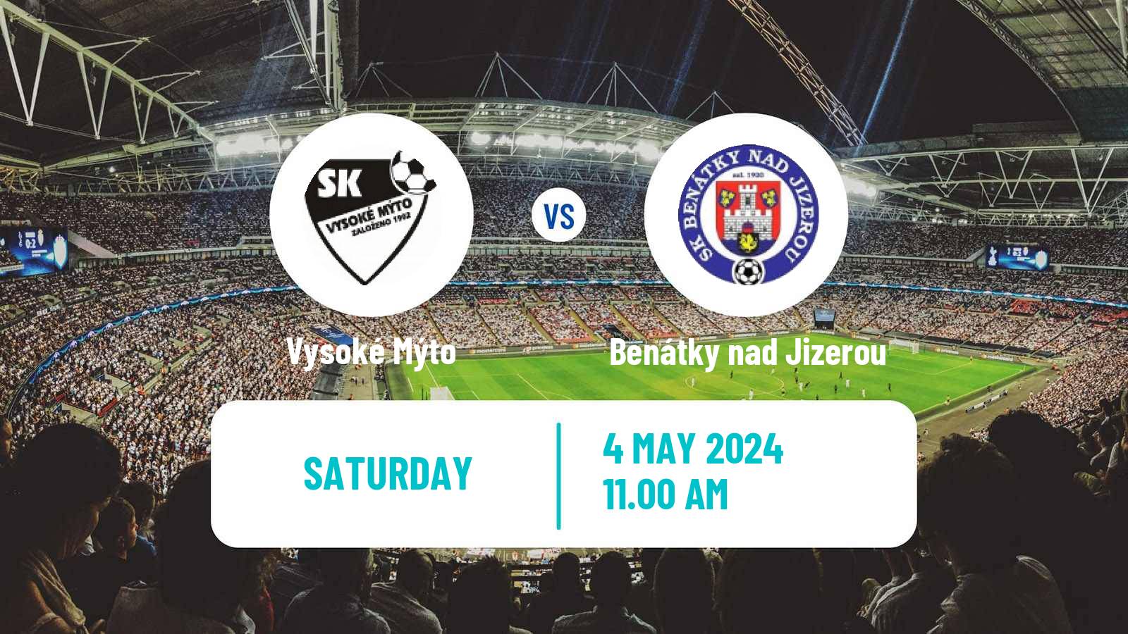 Soccer Czech Division C Vysoké Mýto - Benátky nad Jizerou