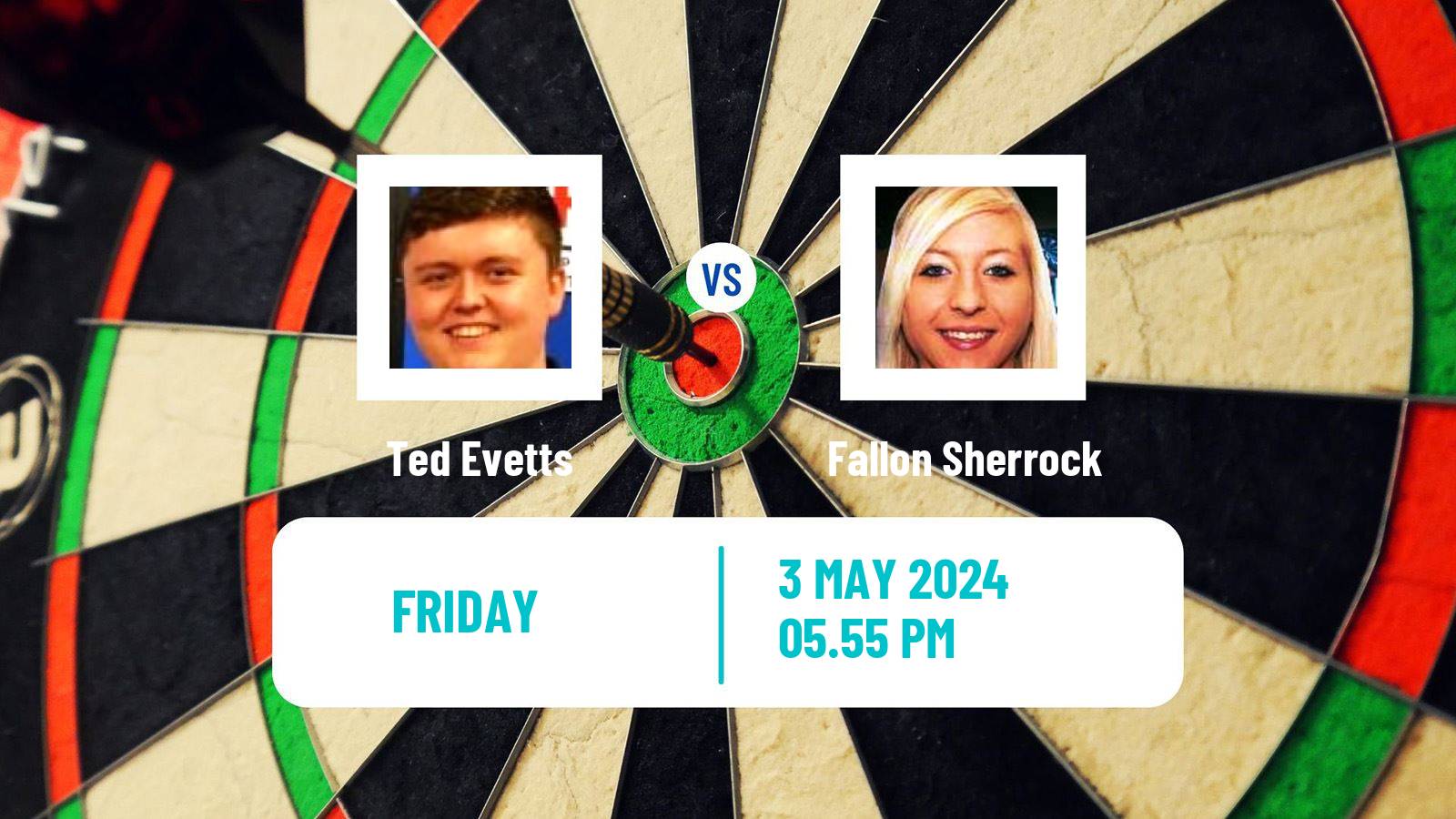 Darts Modus Super Series Ted Evetts - Fallon Sherrock