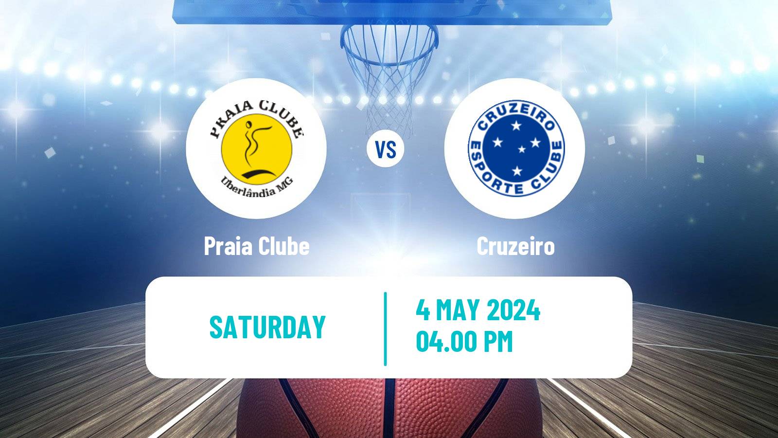 Basketball Brazilian CBB Basketball Praia Clube - Cruzeiro