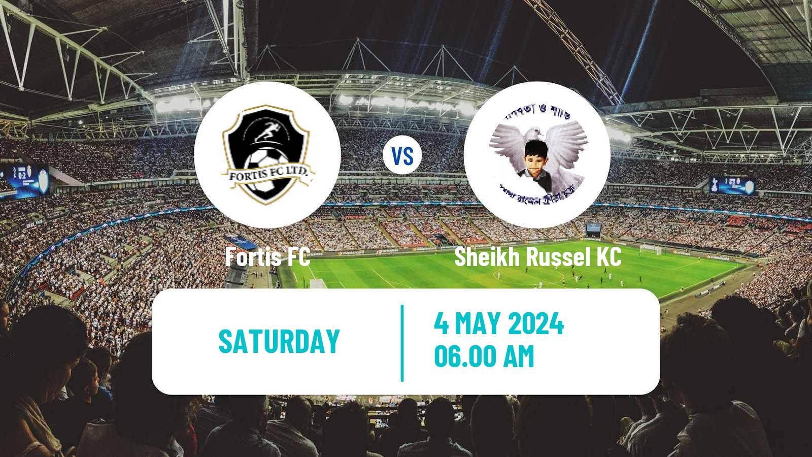 Soccer Bangladesh Premier League Football Fortis - Sheikh Russel KC