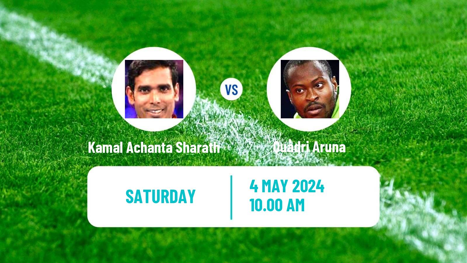 Table tennis Saudi Smash Men Kamal Achanta Sharath - Quadri Aruna