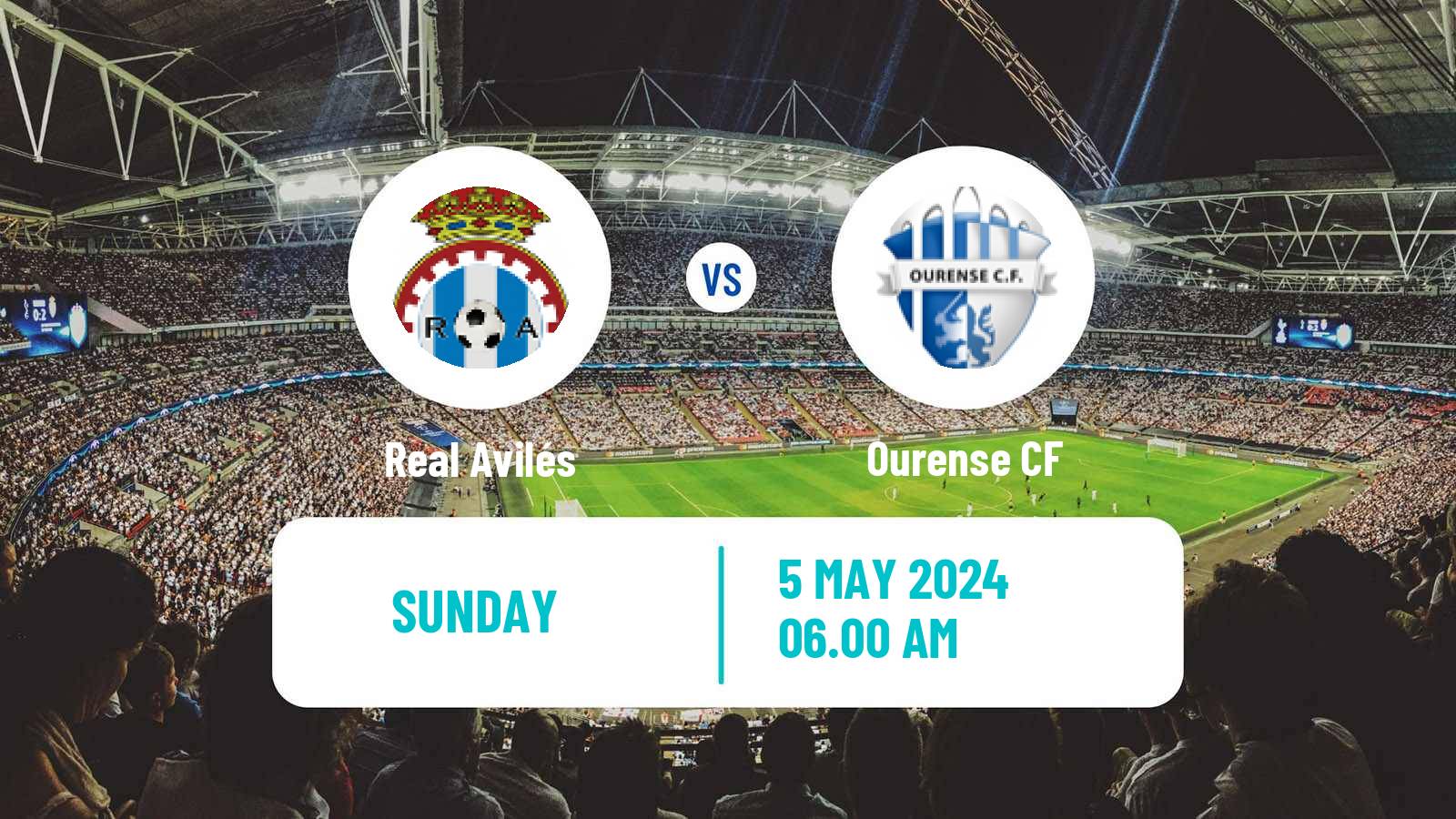 Soccer Spanish Segunda RFEF - Group 1 Real Avilés - Ourense CF