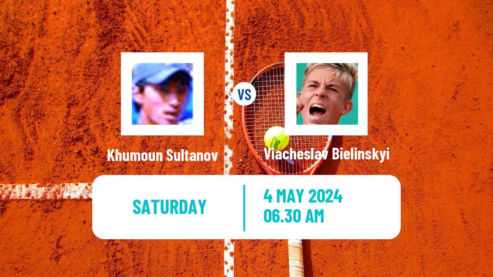 Tennis ITF M15 Osijek Men Khumoun Sultanov - Viacheslav Bielinskyi