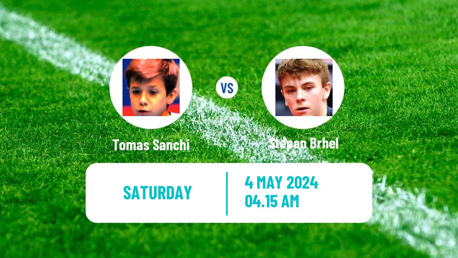 Table tennis Tt Star Series Men Tomas Sanchi - Stepan Brhel