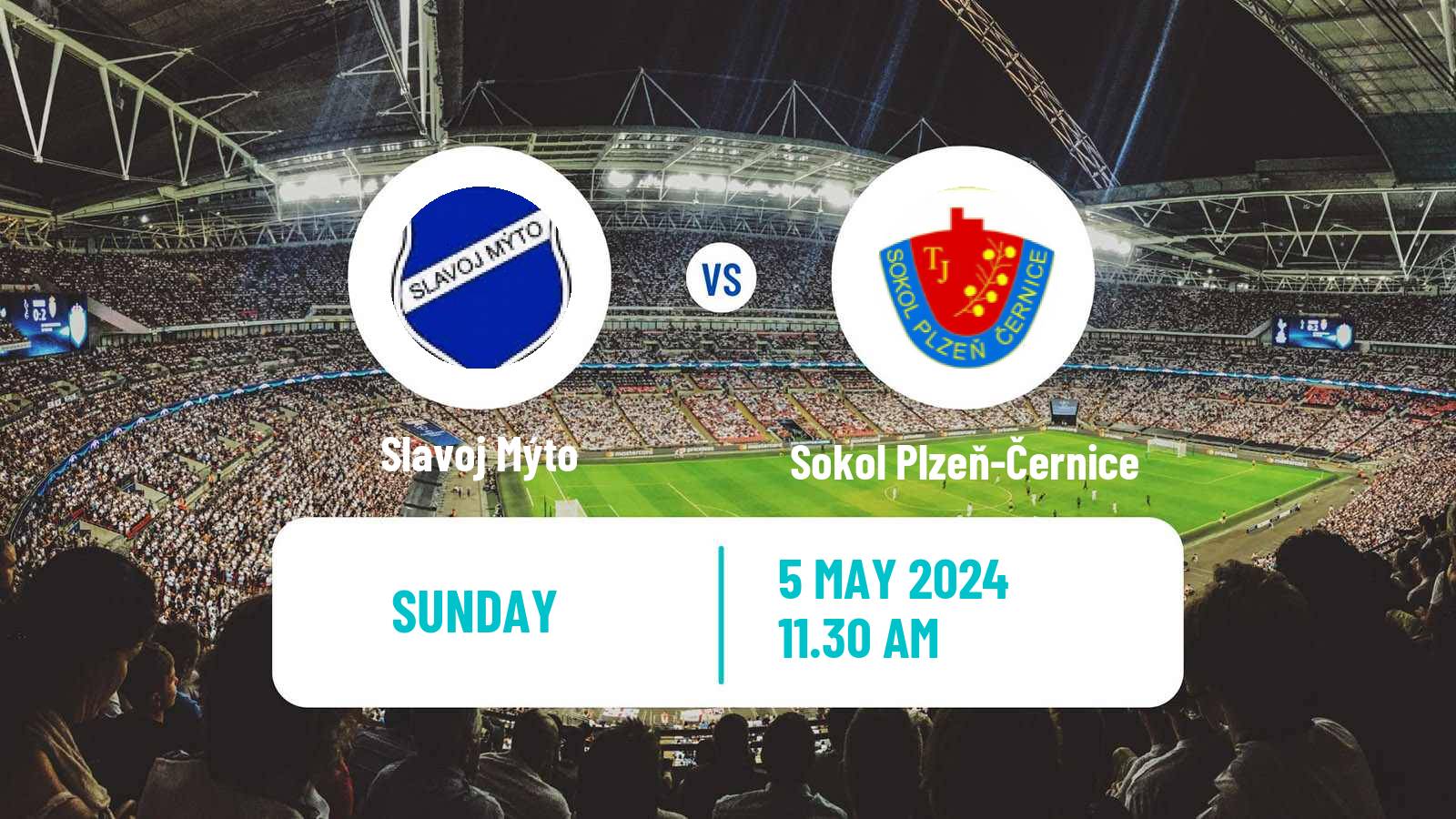 Football Czech Plzensky KP Slavoj Mýto - Sokol Plzeň-Černice