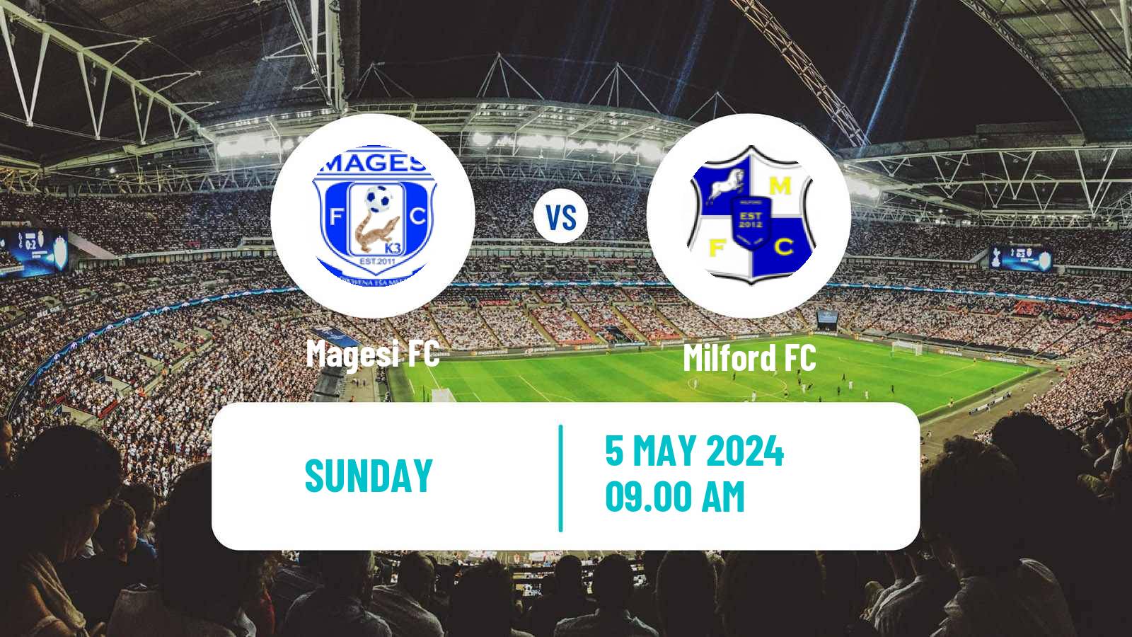 Soccer South African First Division Magesi - Milford