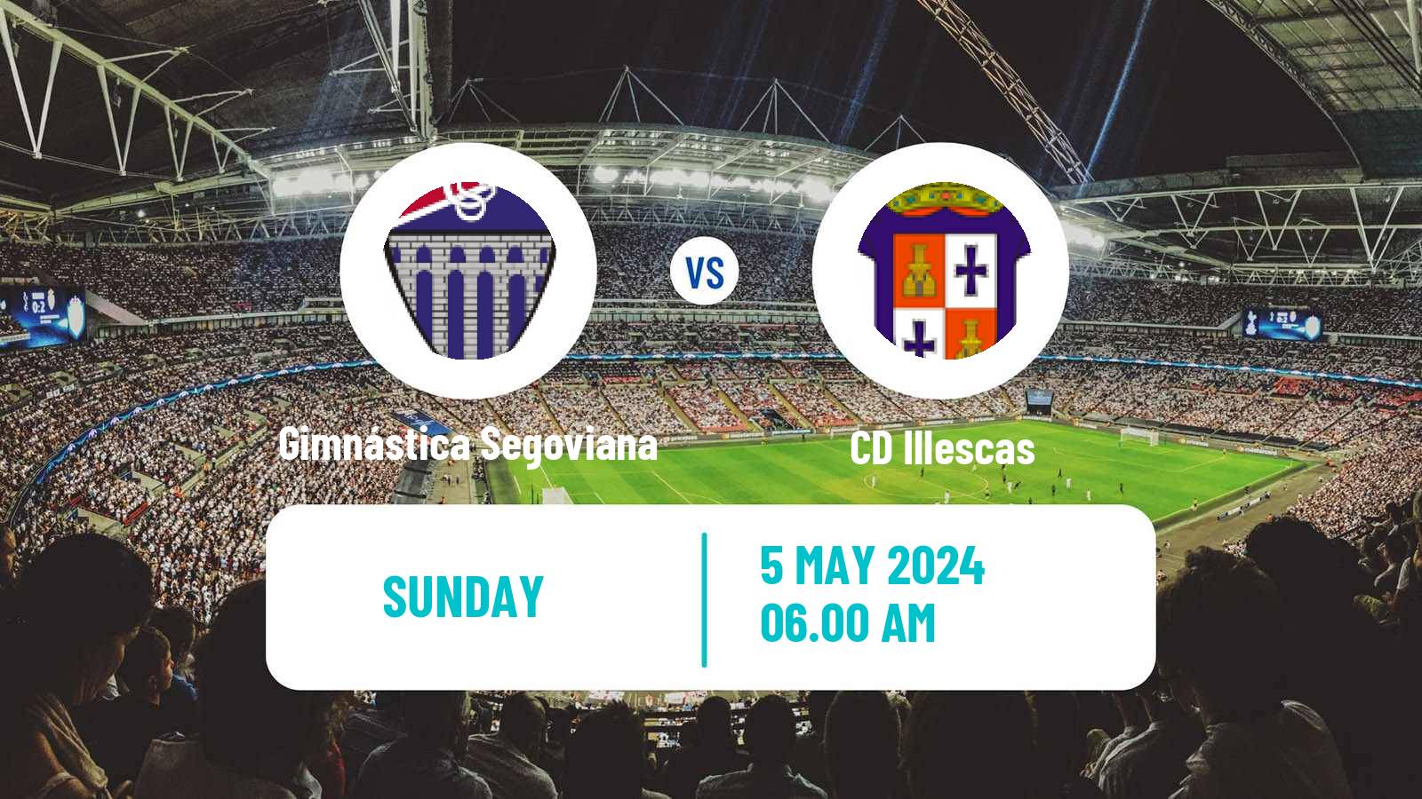 Soccer Spanish Segunda RFEF - Group 5 Gimnástica Segoviana - Illescas