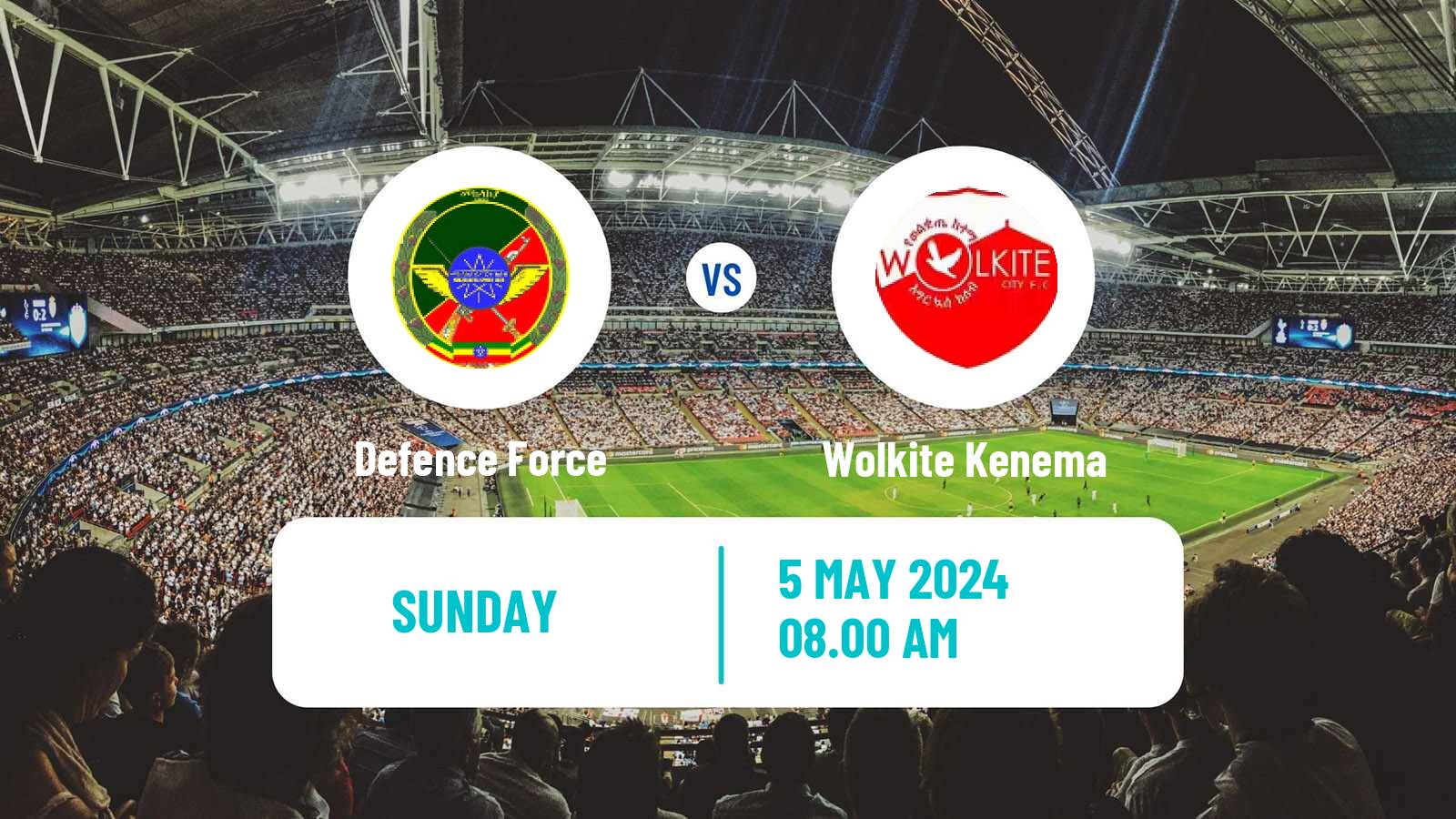 Soccer Ethiopian Premier League Defence Force - Wolkite Kenema