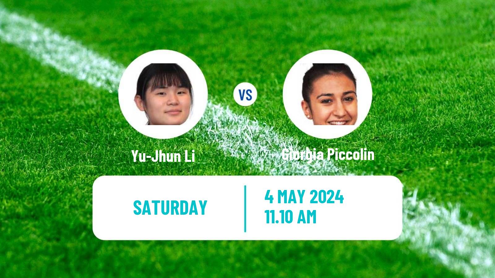 Table tennis Saudi Smash Women Yu-Jhun Li - Giorgia Piccolin