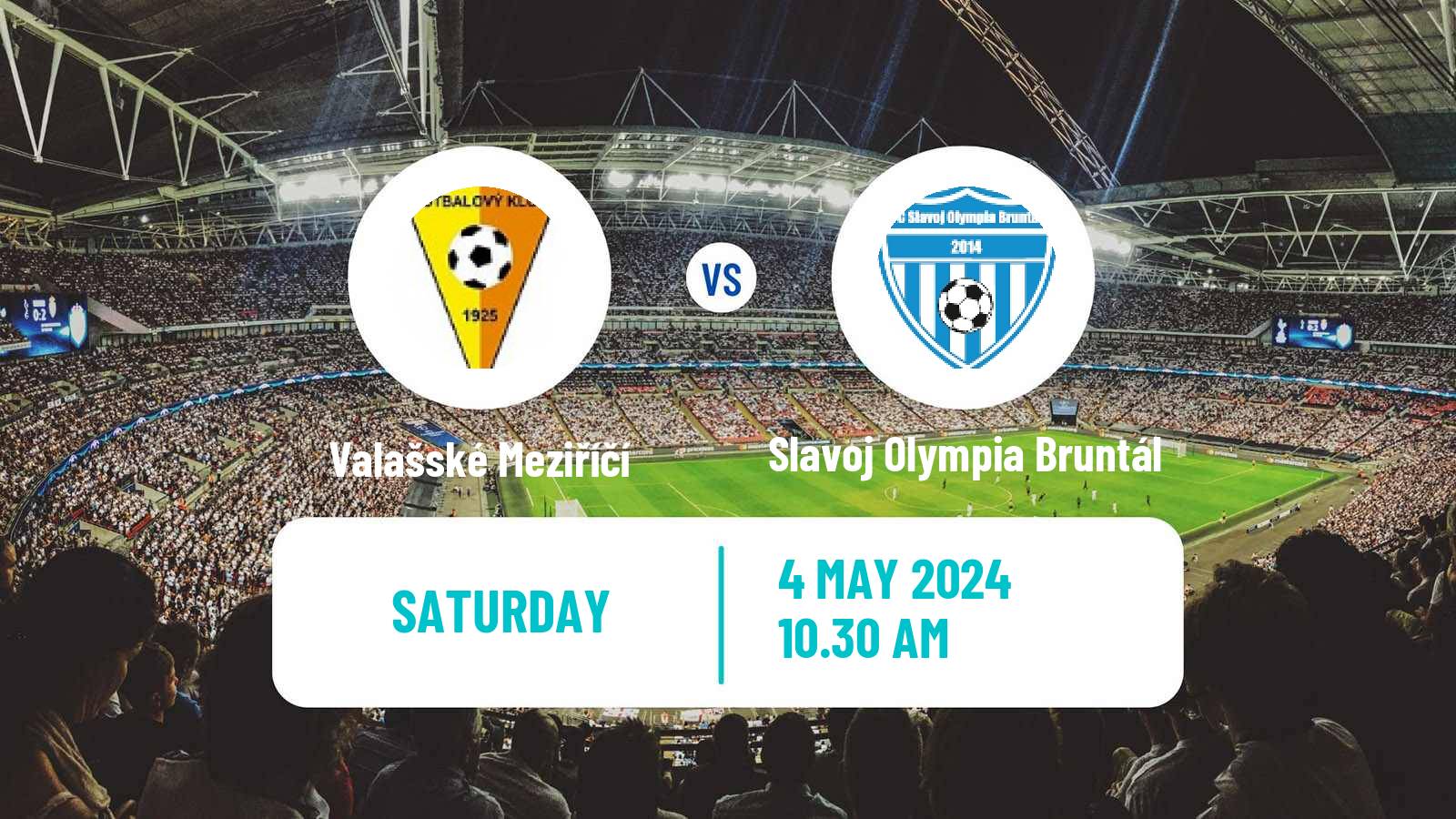 Soccer Czech Division F Valašské Meziříčí - Slavoj Bruntál