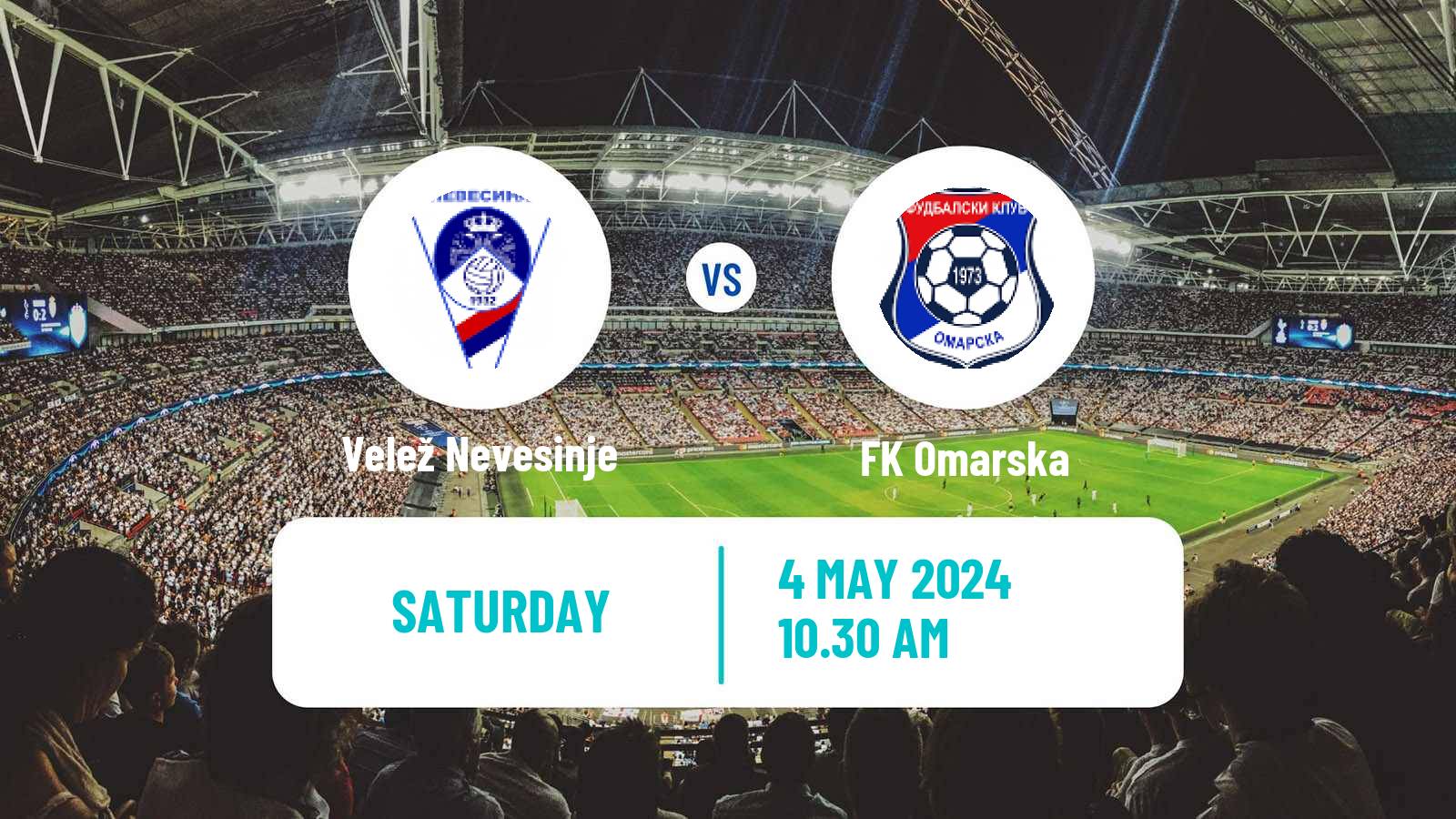 Soccer Bosnian Prva Liga RS Velež Nevesinje - Omarska